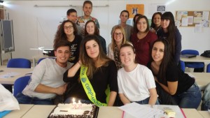 Cumple de Miriam, alumna de Cesur