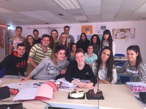 Cumple de Elena, alumna de Cesur