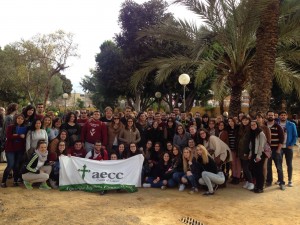 Alumnos de CESUR y AECC