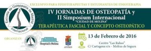 IV Jornada Osteopatía