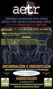 Curso Radiología convencional, AETR Madrid.