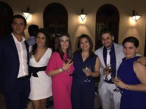 Alumnos y profesora, GraduaciónTSID, Real Casino de Murcia