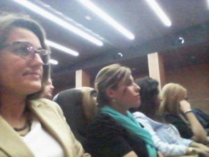 Alumnas y profesora de Cesur Murcia