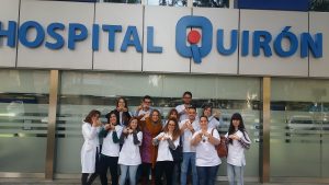 LOS ALUMNOS DE 2º CURSO TSIDMN MODALIDAD PRESENCIAL TAMBIÉN ESTUVIERON EN EL HOSPITAL QUIRÓN