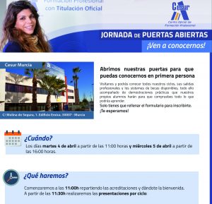 Jornada de Puertas Abiertas CESUR Murcia.