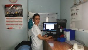 Mª José, totalmente autónoma en el servicio de Radiodiagnóstico