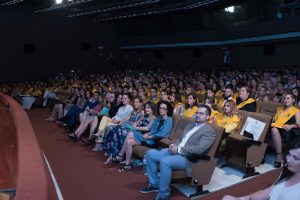 Asistentes a la ceremonia de Graduación Cesur Murcia 2017.