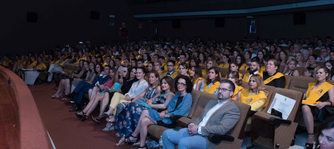 Asistentes a la ceremonia de Graduación Cesur Murcia 2017.