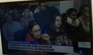 TVE 1 se hace eco de la noticia. CESUR Murcia en III WorkER Meeting.