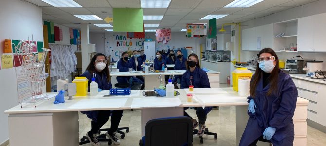 PRÁCTICAS EN EL LABORATORIO DE RADIOFARMACIA. CESUR MURCIA